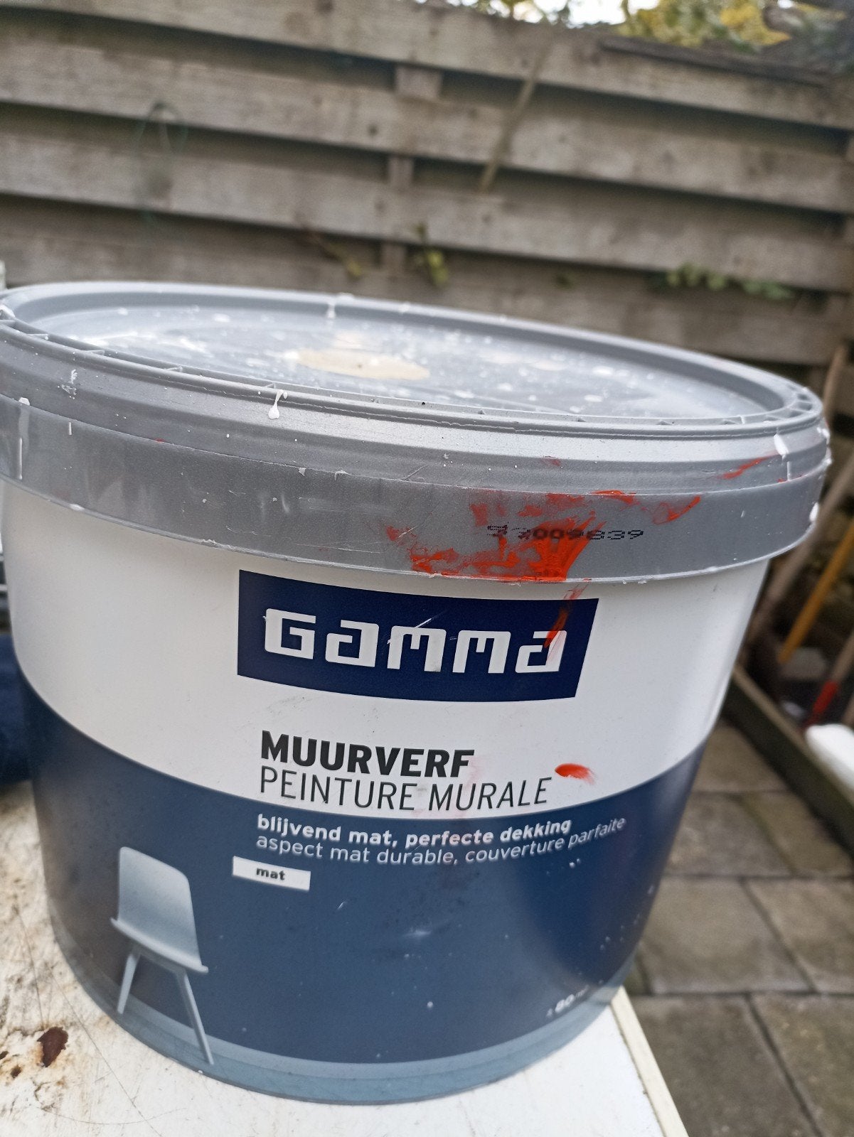 GAMMA Muurverf Mat - Blijvend Mat, Perfecte Dekking, Overige kleuren, 5 tot 10 liter, Ophalen of Verzenden, Verf