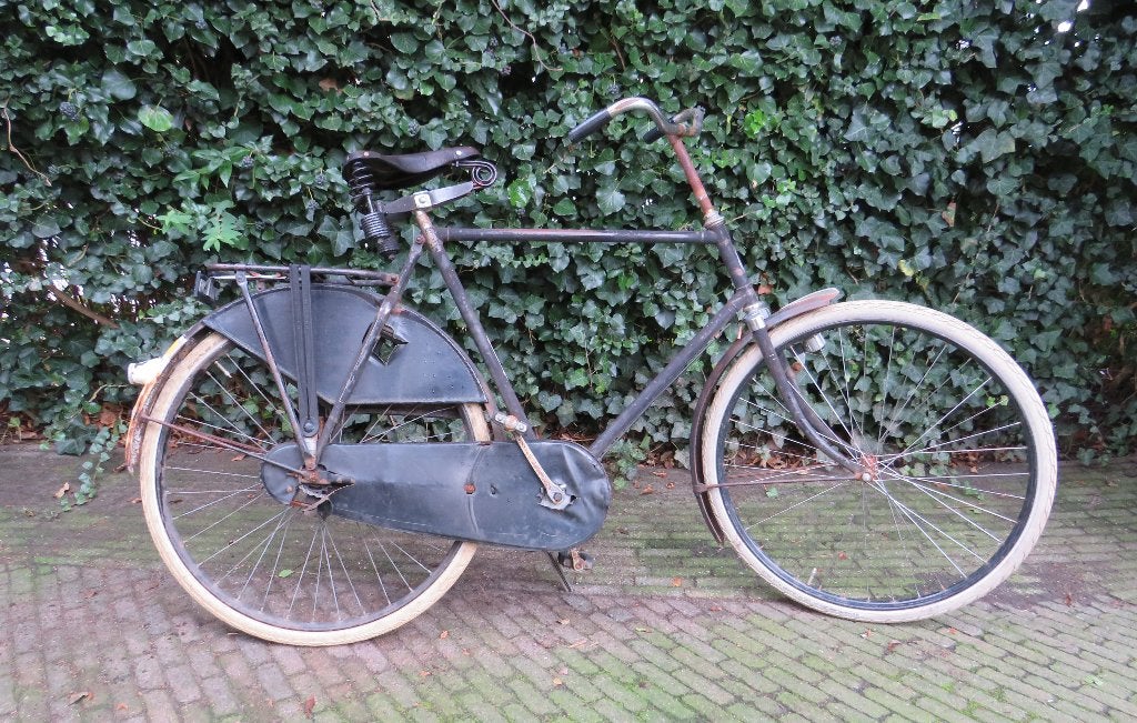 Gazelle model P herenfiets uit 1965, Fietsen en Brommers, Ophalen, Terugtraprem, Jaren '60 of nieuwer, 59 cm of meer