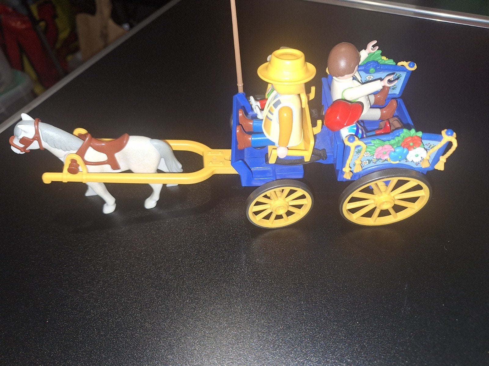 Playmobil nostalgische paardenkoets, Gebruikt, Complete set, Overige typen, Ophalen of Verzenden