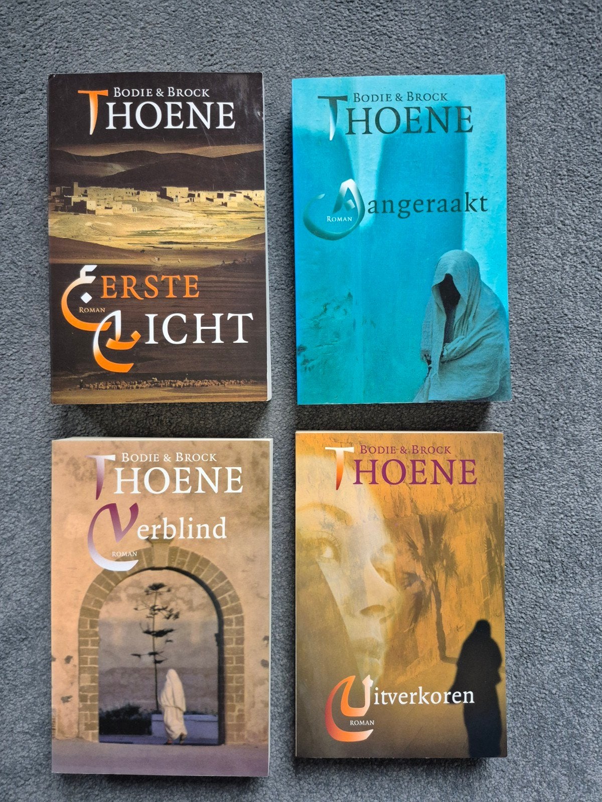 Anno Domini Kronieken - Bodie & Brock Thoene deel 1-4, Ophalen of Verzenden, Zo goed als nieuw, Bodie & Brock Thoene, Nederland