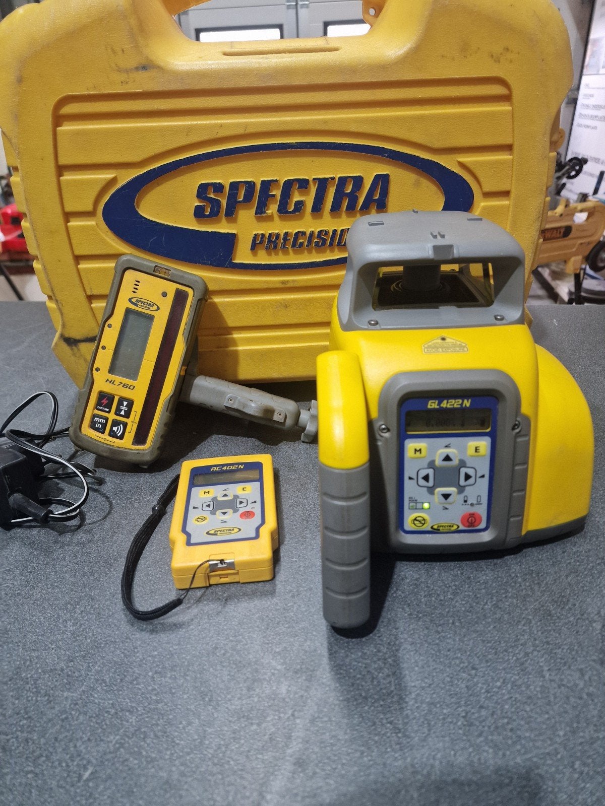 SPECTRA GL422N dubbel afschotlaser, Doe-het-zelf en Verbouw, Ophalen of Verzenden, Zo goed als nieuw, Afstand