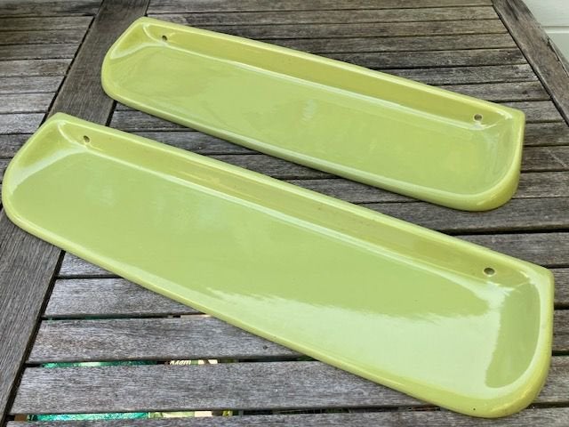 Vintage planchets Sphinx Ceramique, Ophalen, Gebruikt, Overige merken, Douche-accessoire