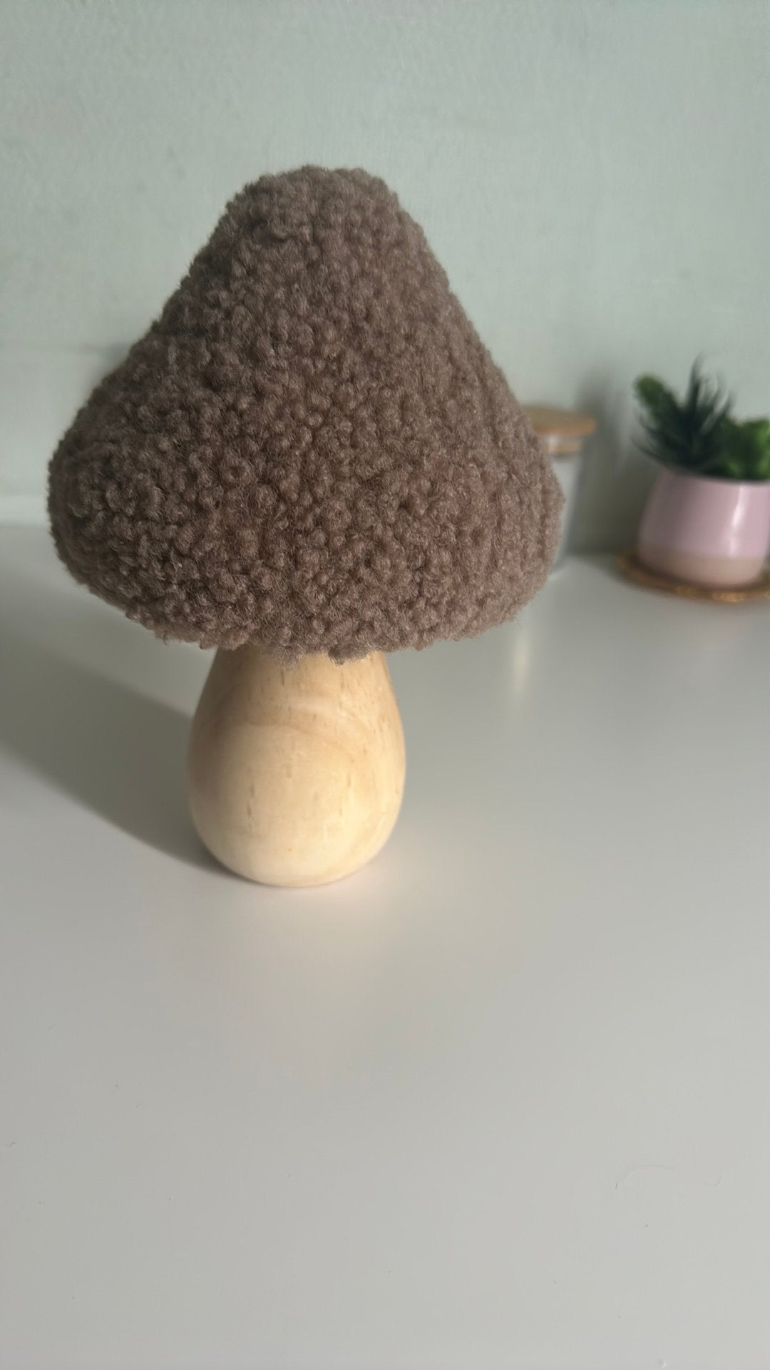 Decoratie paddenstoel herfst, Ophalen, Zo goed als nieuw, Overige typen