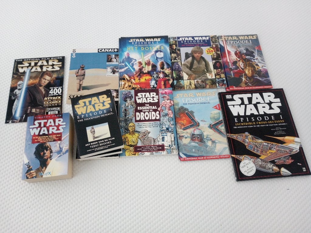 Starwars Boeken, Verzenden, Zo goed als nieuw, Boek of Poster