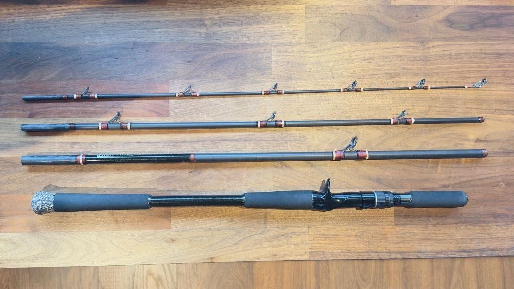 Megabass Valkyrie World Expedition - VKC-711XH-4, Watersport en Boten, Ophalen of Verzenden, Zo goed als nieuw, Werphengel