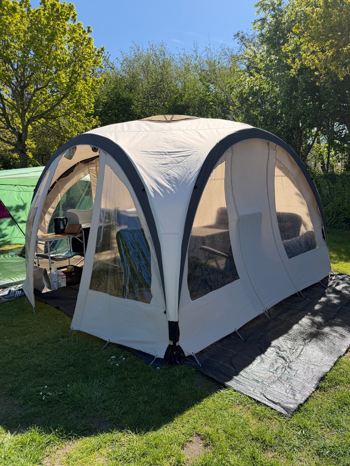 BO CAMP complete partytent INCL BON:GARANTIE aug 2027, Ophalen, Zo goed als nieuw, Tot en met 2