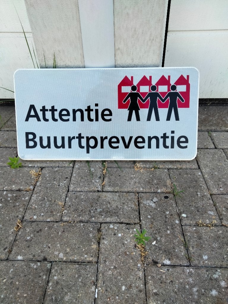 Bord buurtpreventie, Ophalen of Verzenden