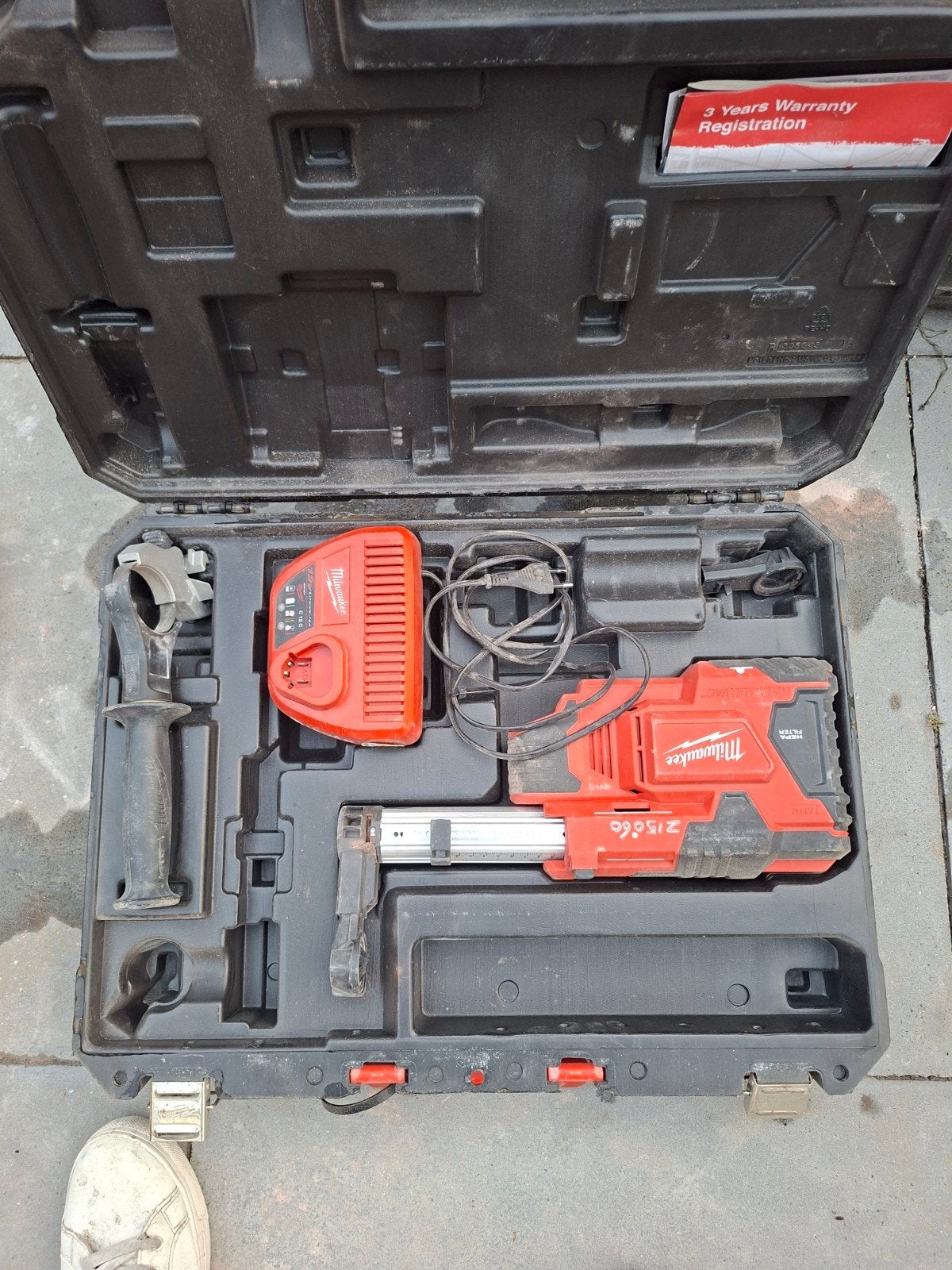 Milwaukee stofafzuiger M12, Doe-het-zelf en Verbouw, Ophalen of Verzenden, Boor- en Schroefmachine