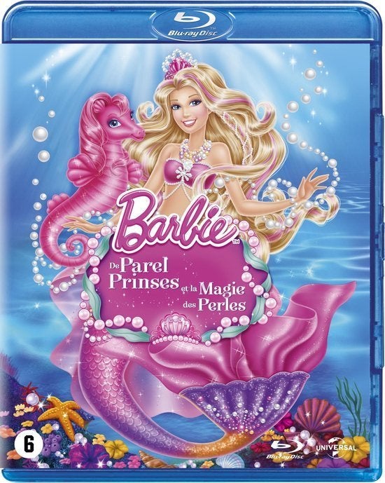 Blu ray: Barbie de parelprinses, Alle leeftijden, Film, Ophalen of Verzenden, Blu-ray