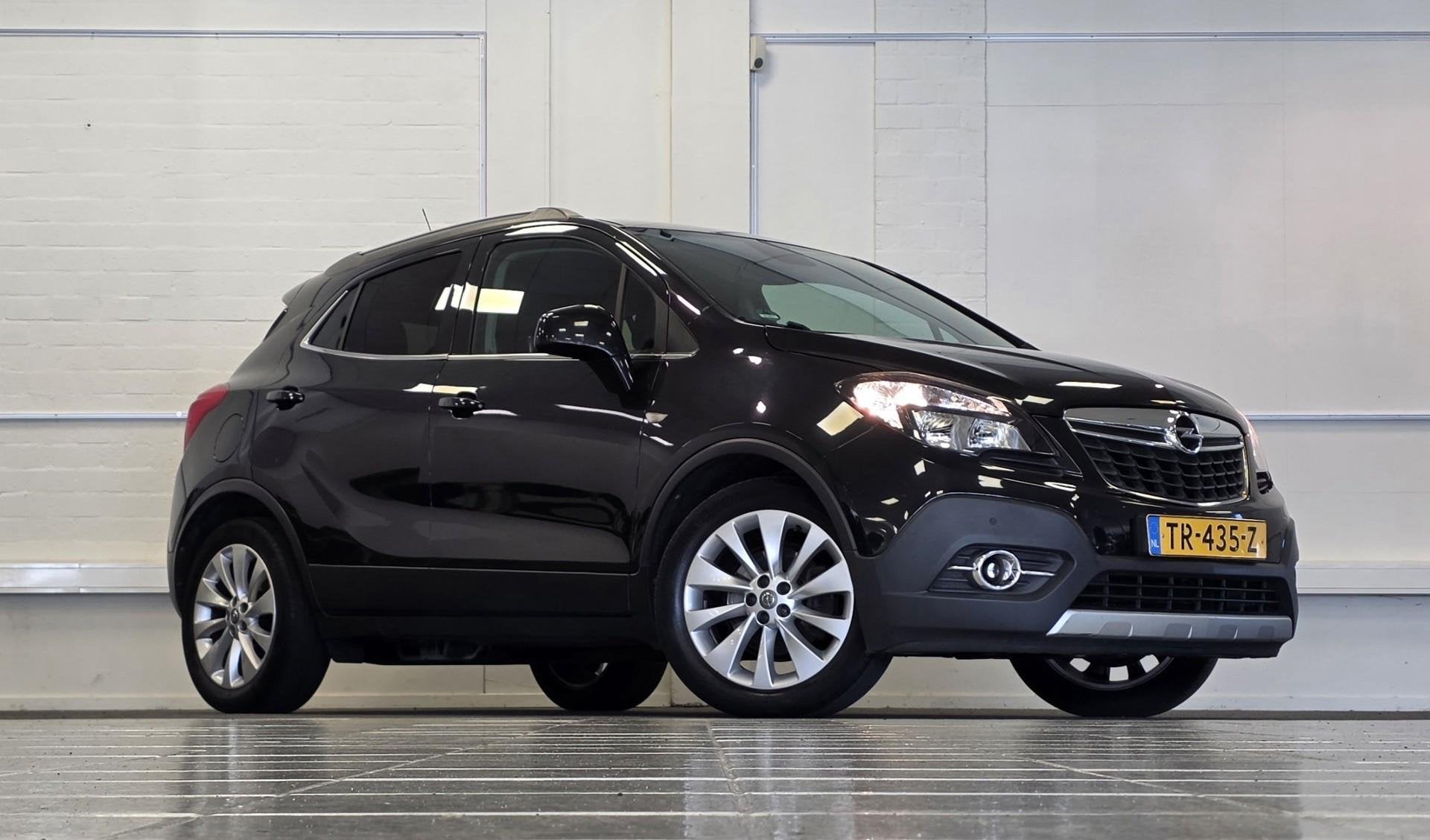 Opel Mokka 1.4 T Cosmo Camera Navi Trekhaak Mooi!, Voorwielaandrijving, Gebruikt, 4 cilinders, Emergency brake assist