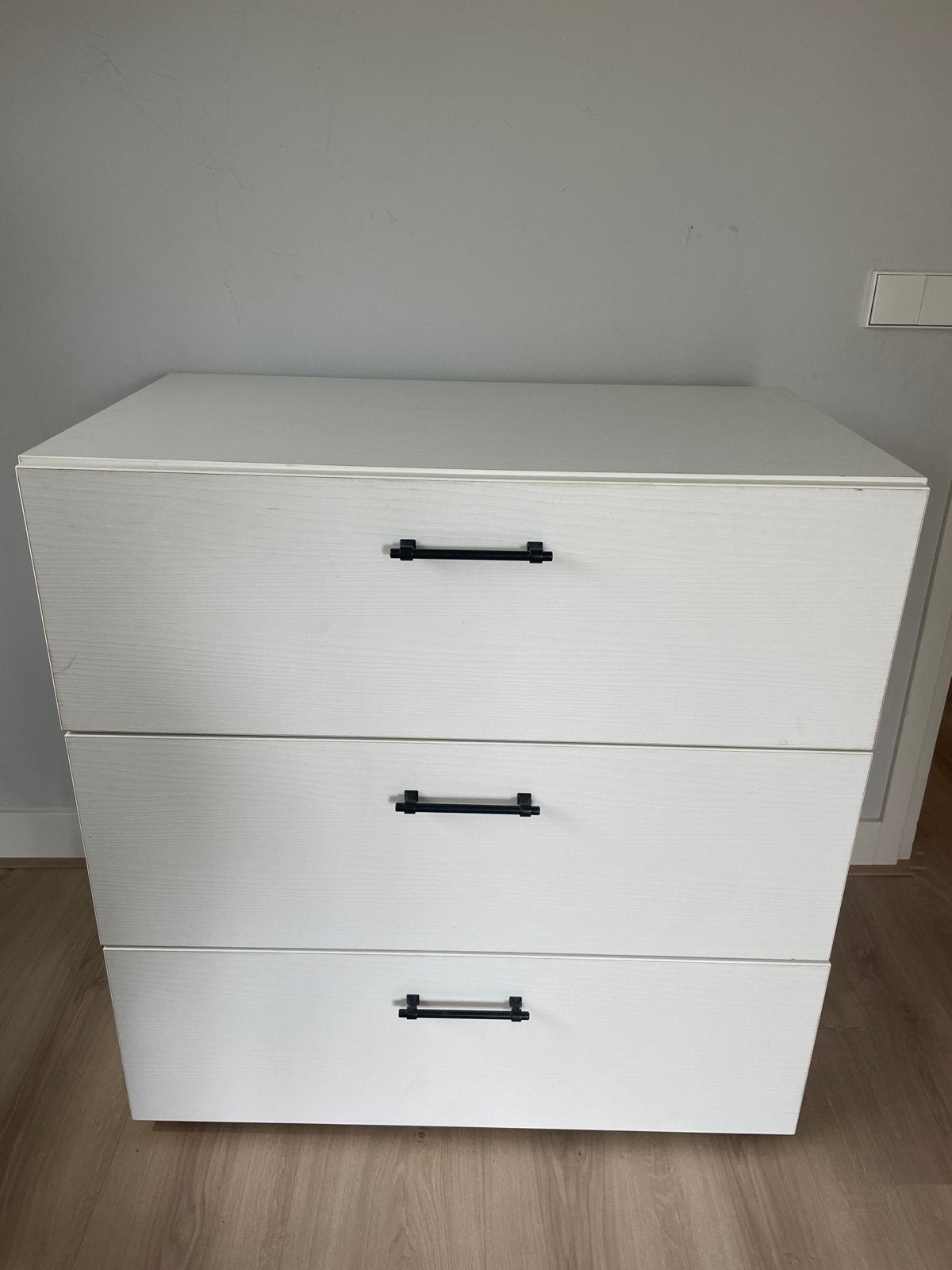 Degelijke ladekast met 3 lades - Gebruikt, Ophalen, Gebruikt, 50 tot 100 cm, 3 of 4 laden