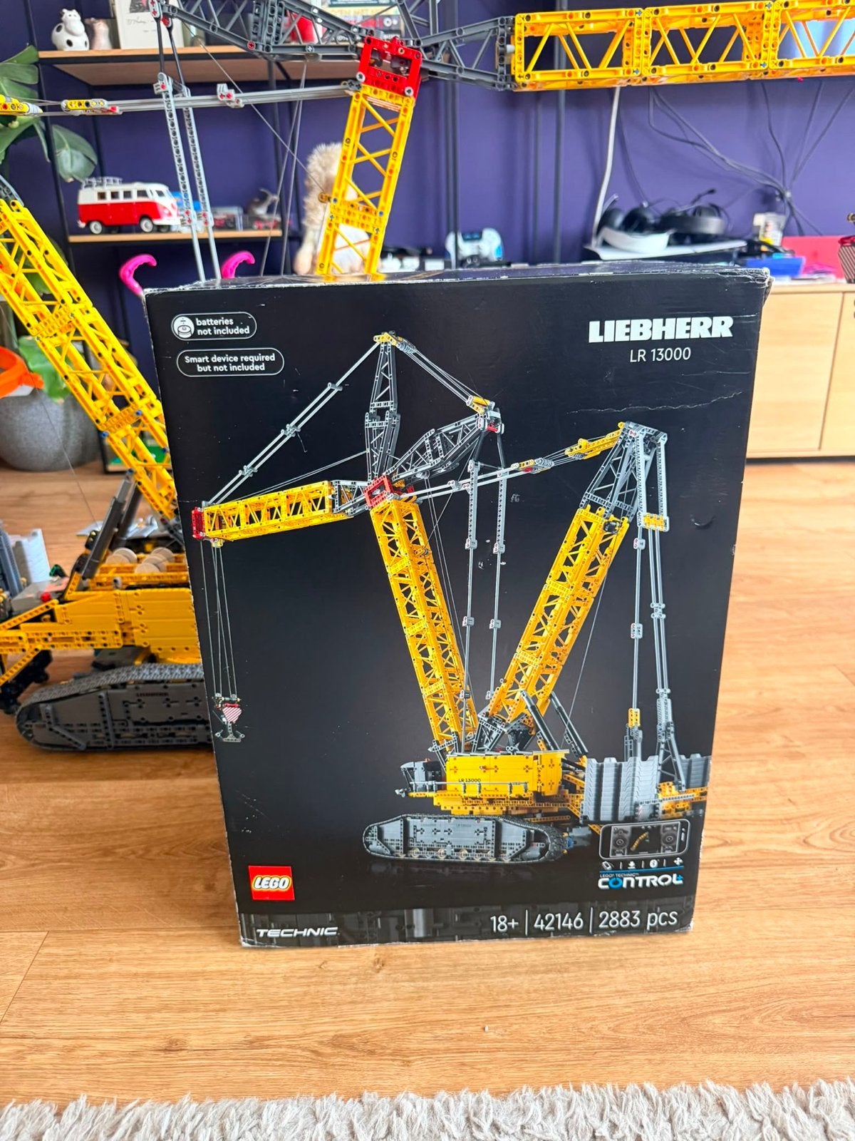 LEGO Technic Liebherr LR 13000 Kraan (42146), Kinderen en Baby's, Speelgoed | Duplo en Lego, Lego, Ophalen of Verzenden, Zo goed als nieuw