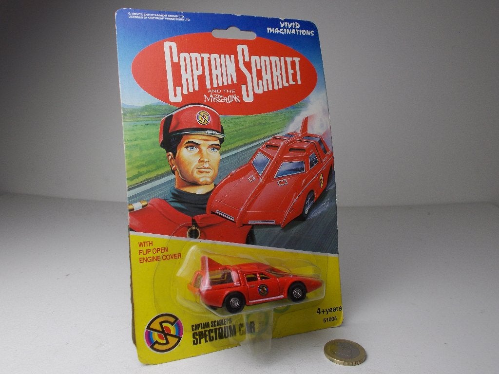 1993 Vivid CAPTAIN SCARLET SPECRUM PATROL CAR (Nieuwstaat!))