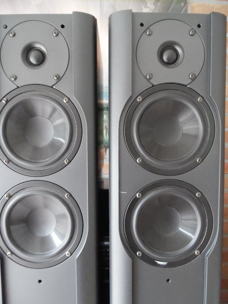 Jamo 477 speakers, Ophalen, Vloerstaande luidspreker, Gebruikt, 60 tot 120 watt