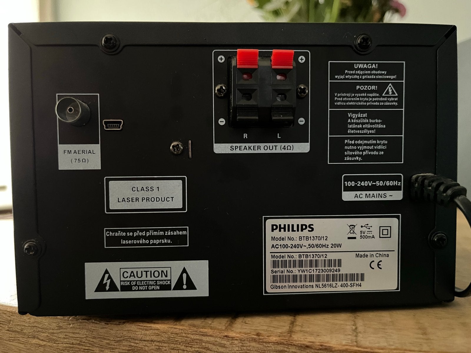Philips Micro Muziek Systeem BTB1370/12 met DAB+ en Bluetoot, Philips, Ophalen of Verzenden, Zo goed als nieuw, Microset