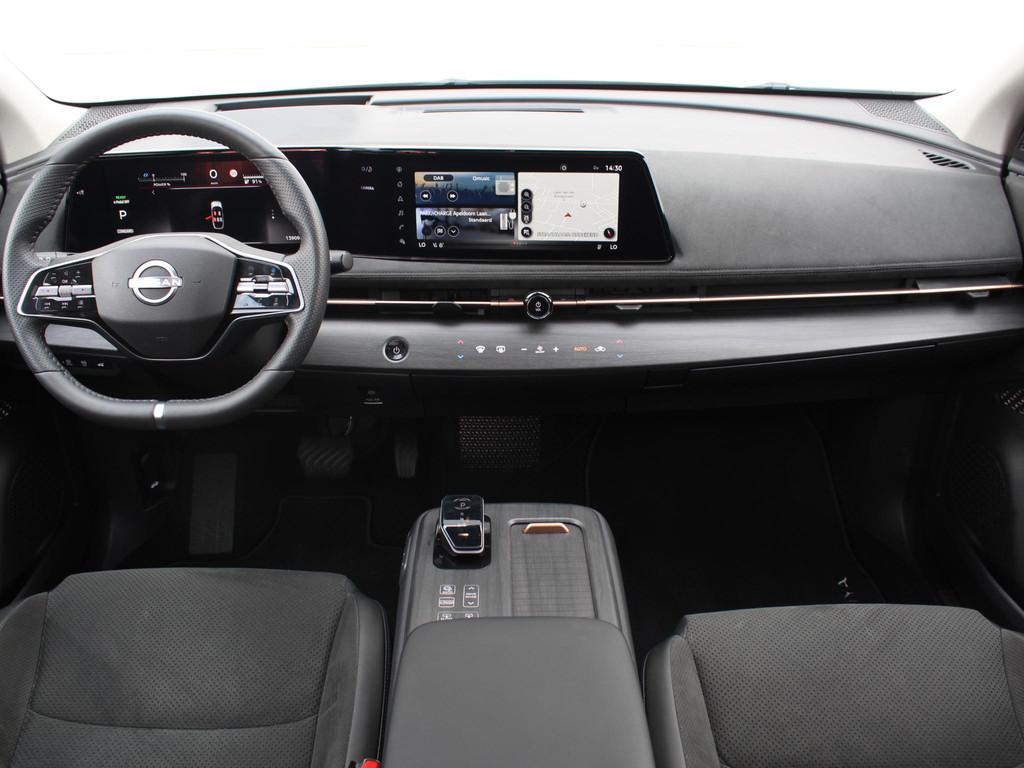 Nissan Ariya e-4ORCE Evolve 87kWh / 1.500kg Trekgewicht / Vi, Auto's, Nissan, Automaat, Zwart, Wit, Origineel Nederlands