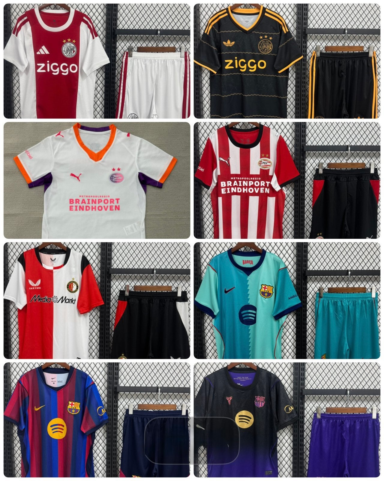 Voetbaltenues€37,50incl bedrukking en verzending alle maten, Maat XS of kleiner, Ophalen of Verzenden, Nieuw, Set