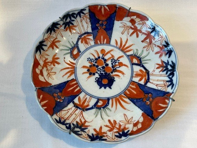 Nr.252: Antiek Japans IMARI porseleinen bord, Ophalen of Verzenden
