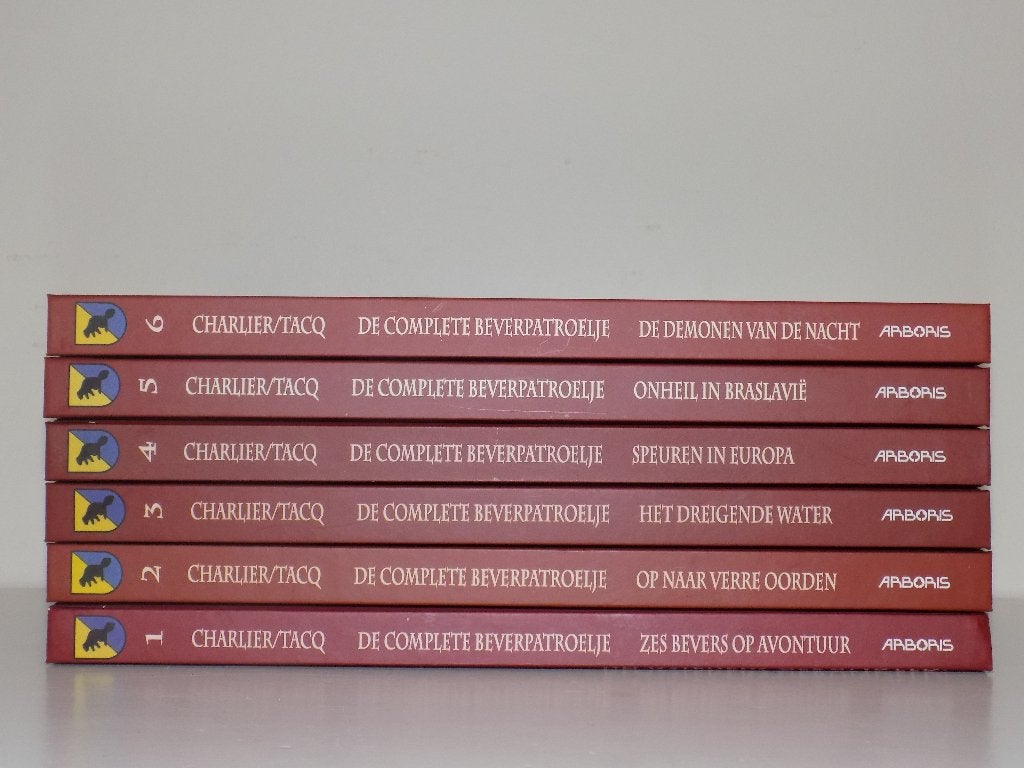 De Beverpatoelje ~ Complete serie Integrale HC's 1 t/m 6, Boeken, Stripboeken, Complete serie of reeks, Ophalen of Verzenden, Zo goed als nieuw