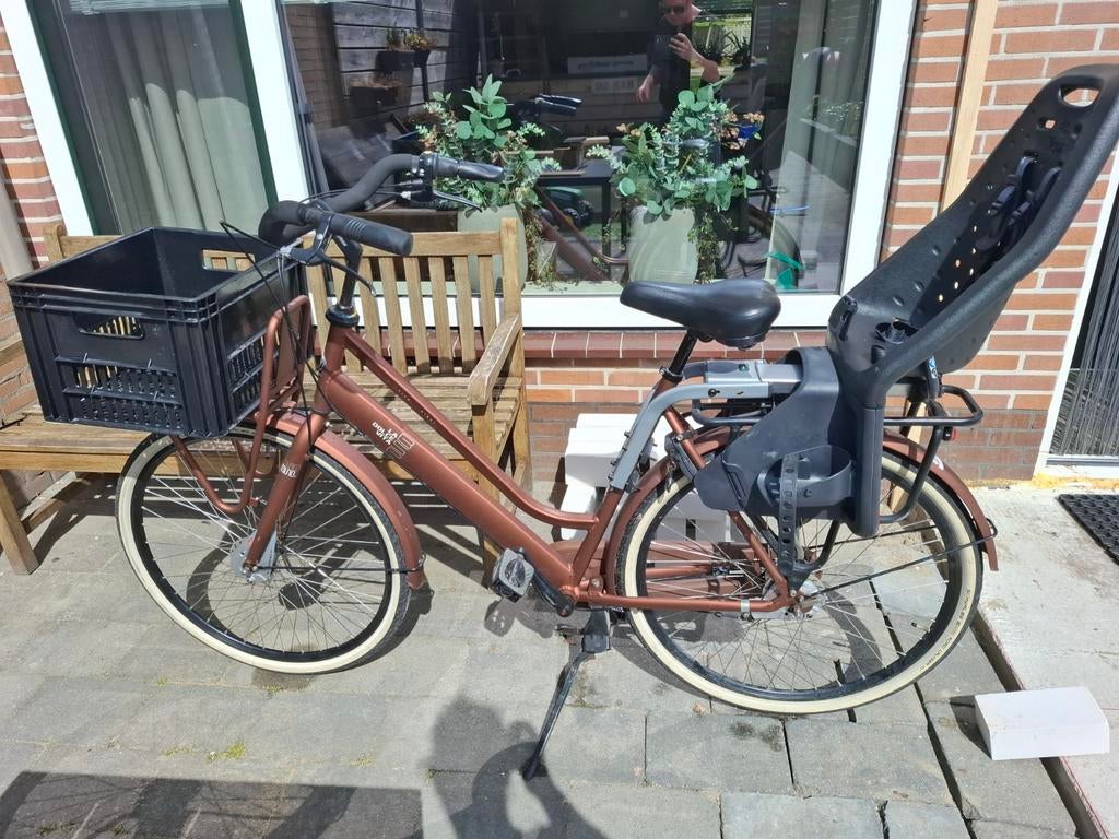 BSP damesfiets / moederfiets 57cm/28 inch koperkleur, Fietsen en Brommers, Fietsen | Dames | Moederfietsen, Gebruikt, 56 cm of meer