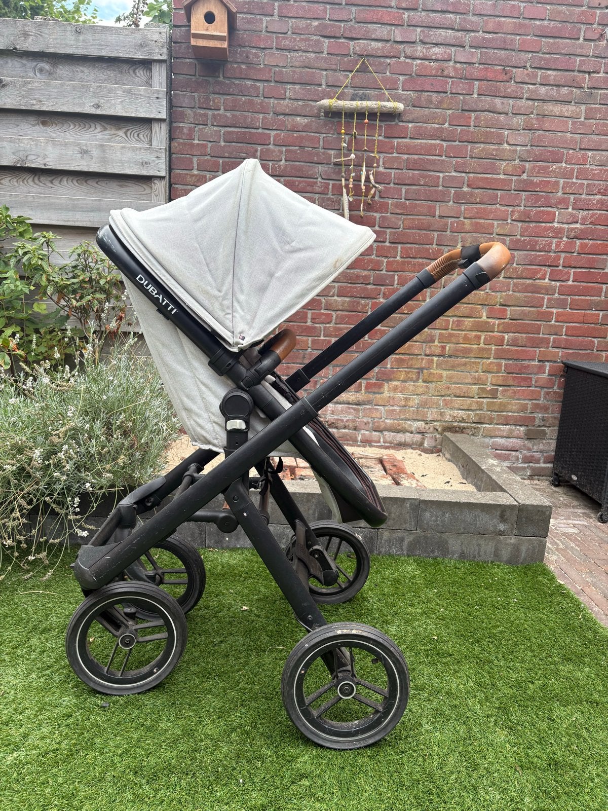 GRATIS Dubatti kinderwagen (2020) met reiswieg en peuterzit, Gebruikt, Met reiswieg, Ophalen, Kinderwagen
