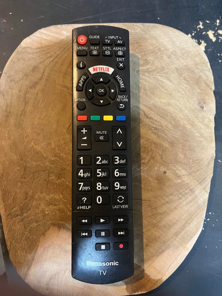 Panasonic TV Afstandsbediening met Netflix-knop, Ophalen of Verzenden, Zo goed als nieuw, Origineel, Tv