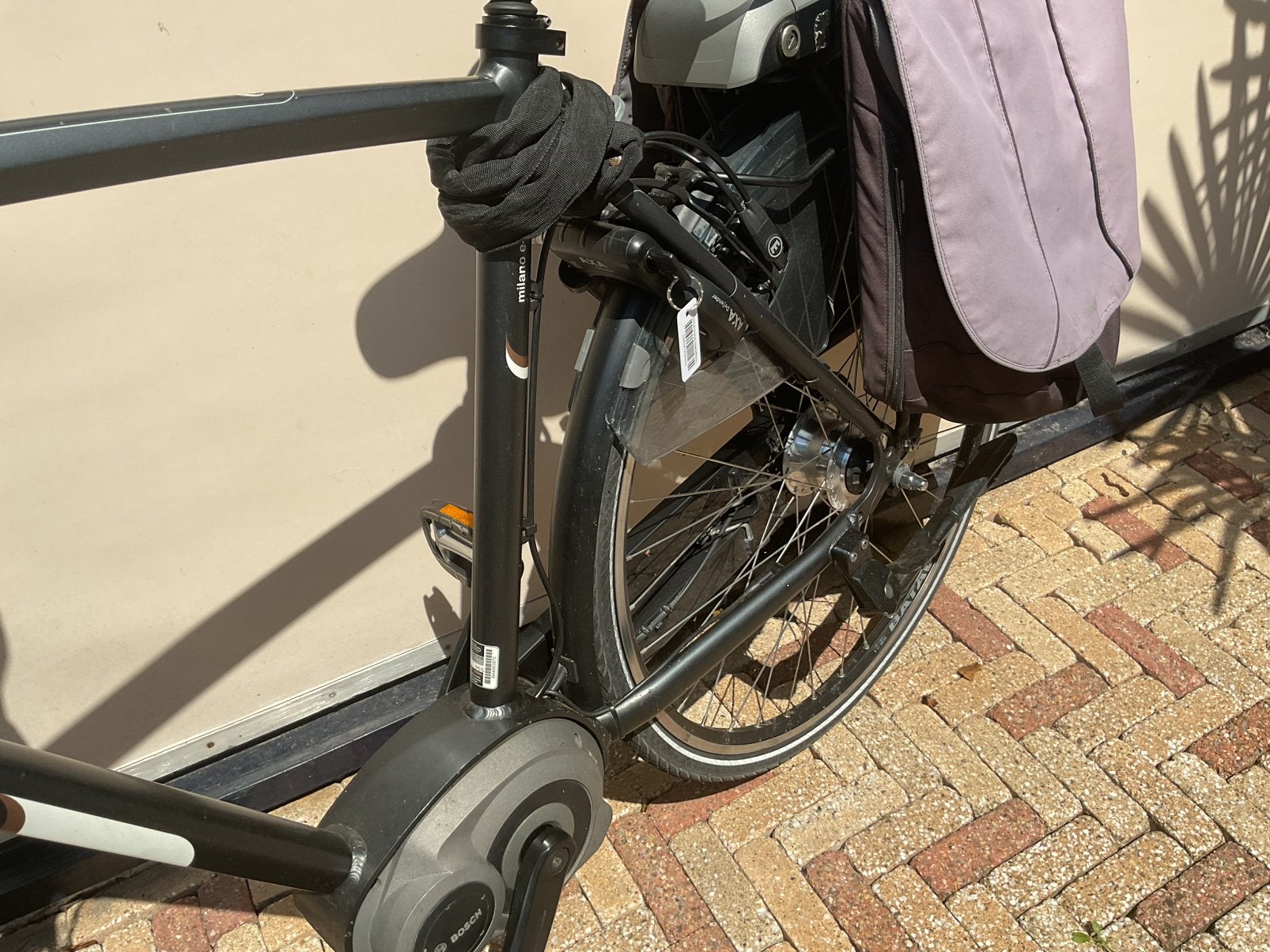 Batavus milano e-go heren frame hoogte 57 cm, Ophalen, Gebruikt, Batavus, 50 km per accu of meer