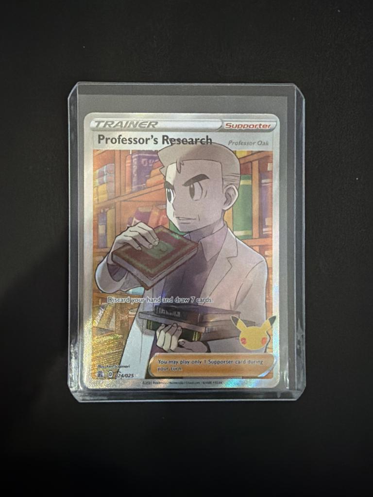 Professor's Research 024/025, Ophalen of Verzenden, Zo goed als nieuw, Losse kaart, Foil