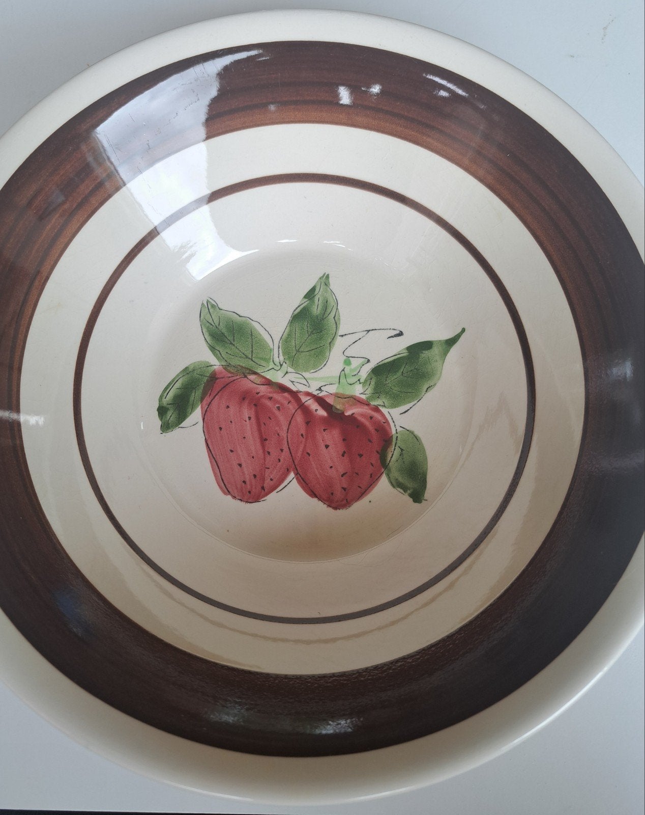 Ironstone schaal - Made in Korea, Antiek en Kunst, Ophalen of Verzenden