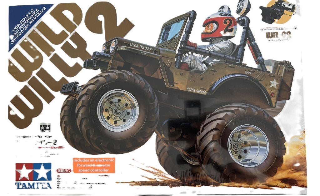 Tamiya 58242 1/10 RC Wild Willy 2000, Hobby en Vrije tijd, Elektro, Verzenden, Auto offroad, Nieuw