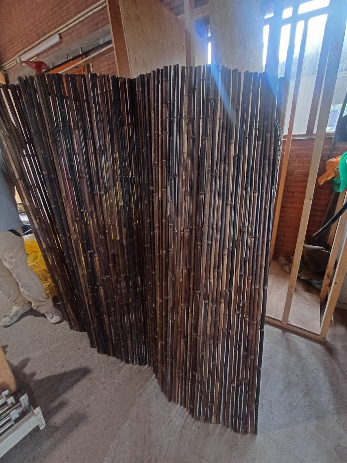Bamboe schutting/afscheiding - Zo goed als nieuw, Overige materialen, 1 tot 2 meter, Minder dan 3 meter, Ophalen of Verzenden