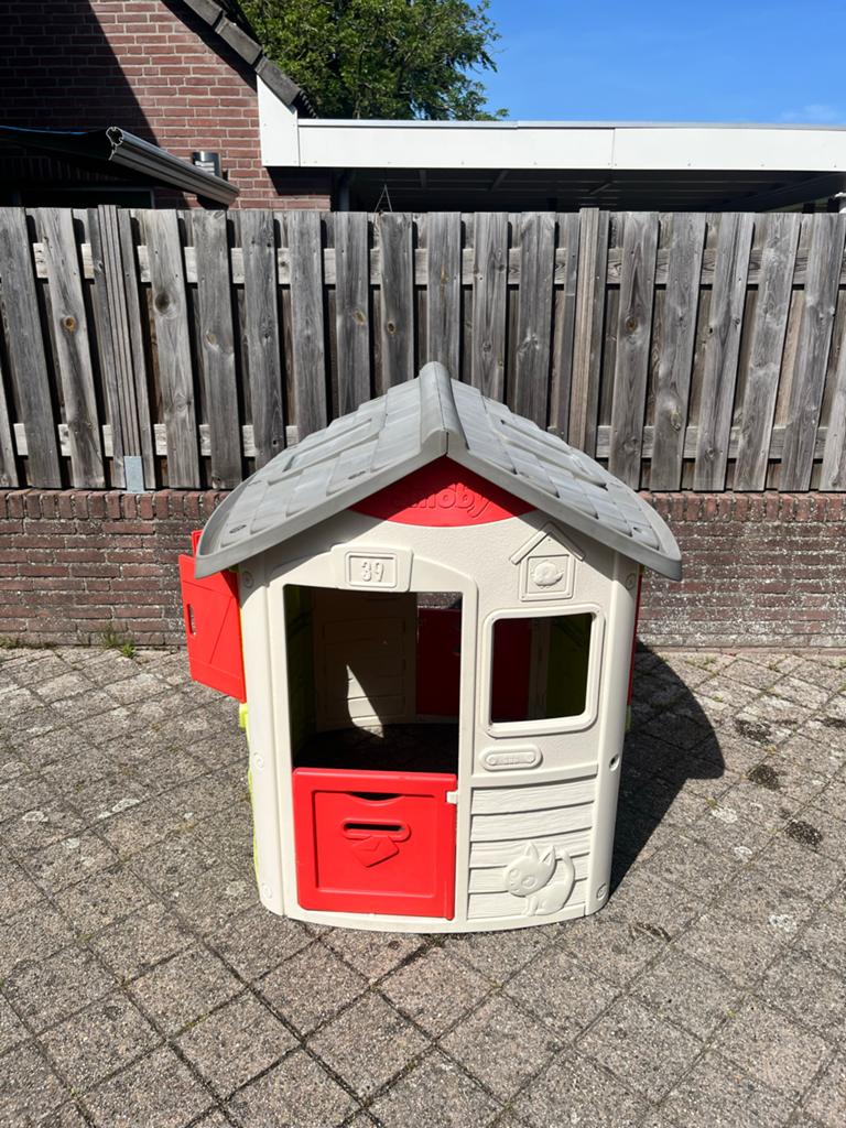 Smoby Neo Jura Lodge Speelhuisje, Kinderen en Baby's, Speelgoed | Buiten | Speelhuisjes, Ophalen, Gebruikt, Kunststof