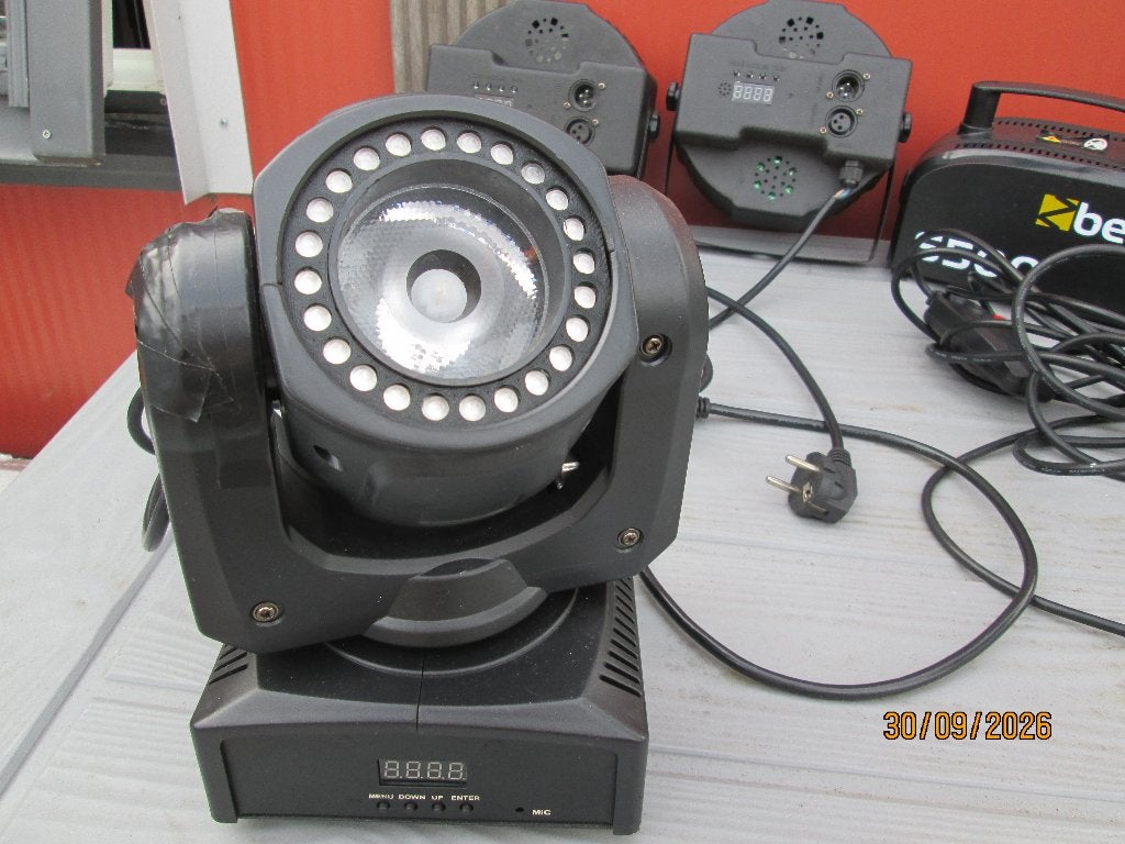 verlichting disco, Ophalen, Gebruikt