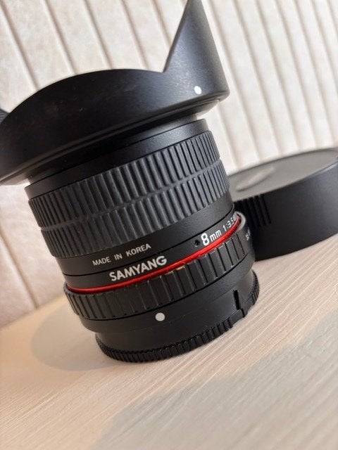 Samyang 8mm f/3.5 Fisheye CS II Sony A-mount, Audio, Tv en Foto, Fotografie | Lenzen en Objectieven, Beschermhoes/tas, Samyang