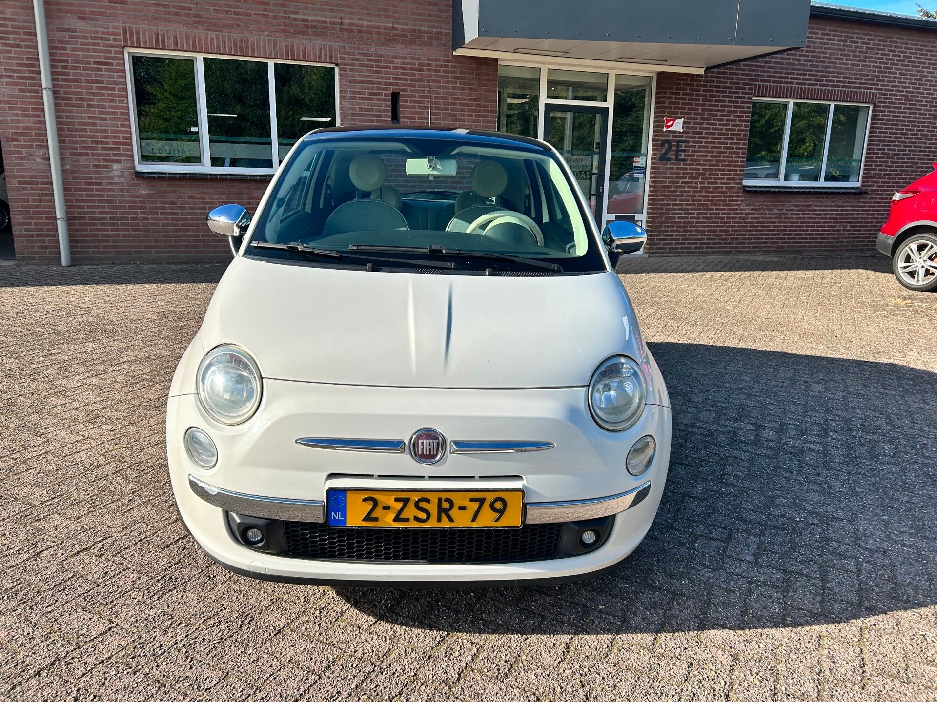 Fiat 500 1.2 Naked //Nieuwe APK //Distributie 2025 gedaan, Gebruikt, 4 cilinders, 840 kg, Wit