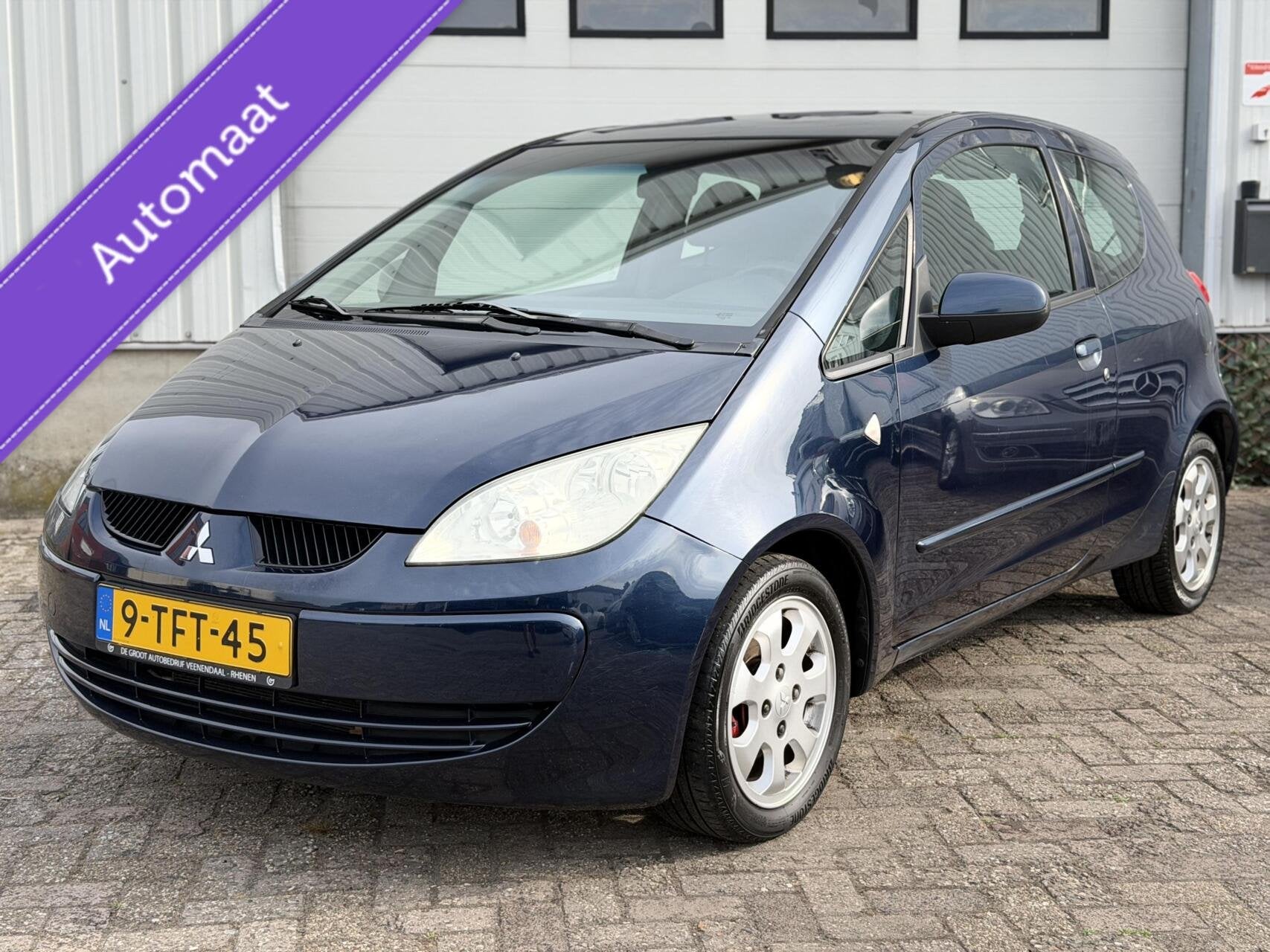 Mitsubishi Colt 1.3 Inform AUTOMAAT, Auto's, Gebruikt, Blauw, Colt, Bedrijf
