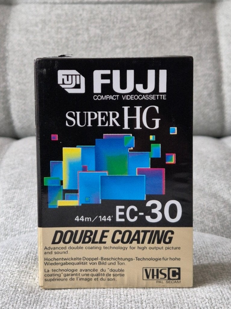 Fuji Super HG EC-30 VHS-C videocassette, Ophalen, Accessoire