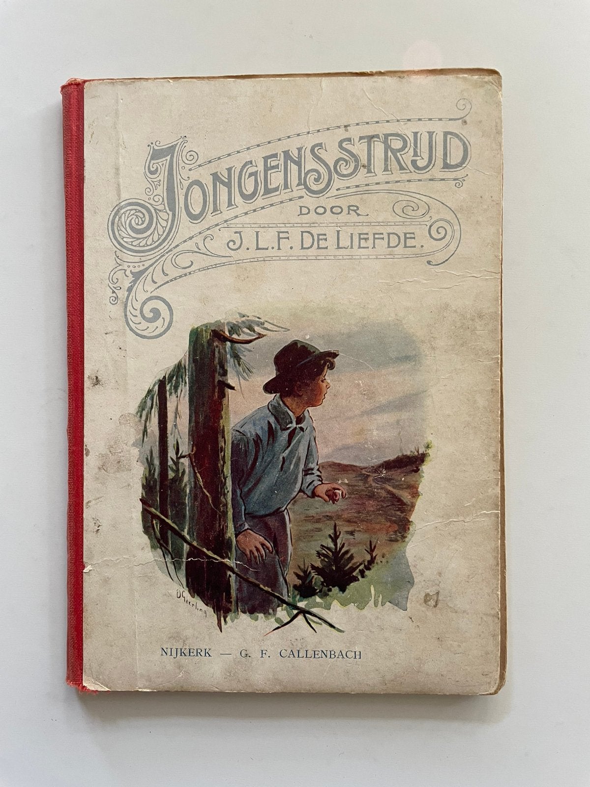 Jongensstrijd - J.L.F. de Liefde, Ophalen of Verzenden, J.L.F. de Liefde
