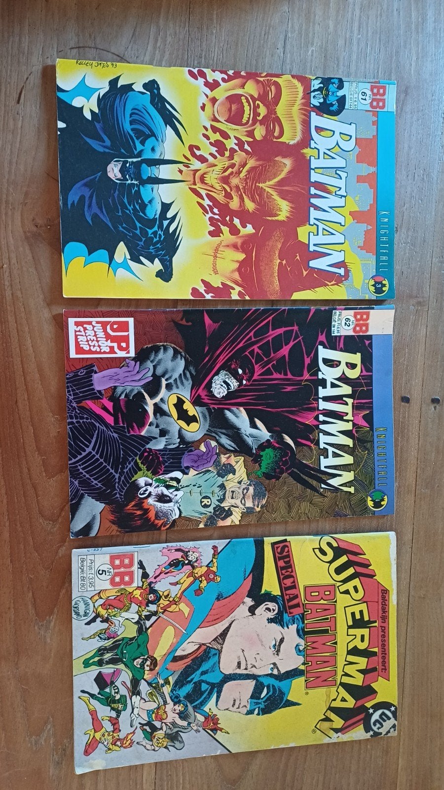 Batman & Superman Strips - Baldakijn Jaren '90 (Knightfall), Boeken, Meerdere stripboeken, Ophalen of Verzenden, Gelezen