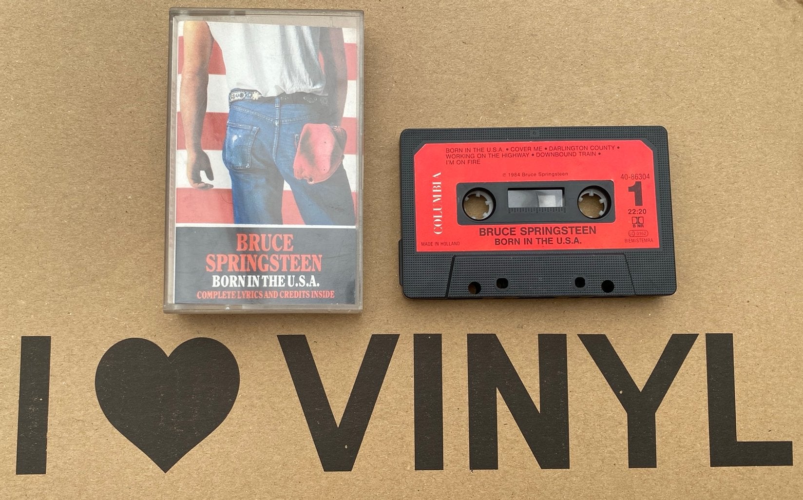 Cassette Bruce Springsteen born in the u. S. a., Ophalen of Verzenden, Gebruikt, Pop, 1 bandje