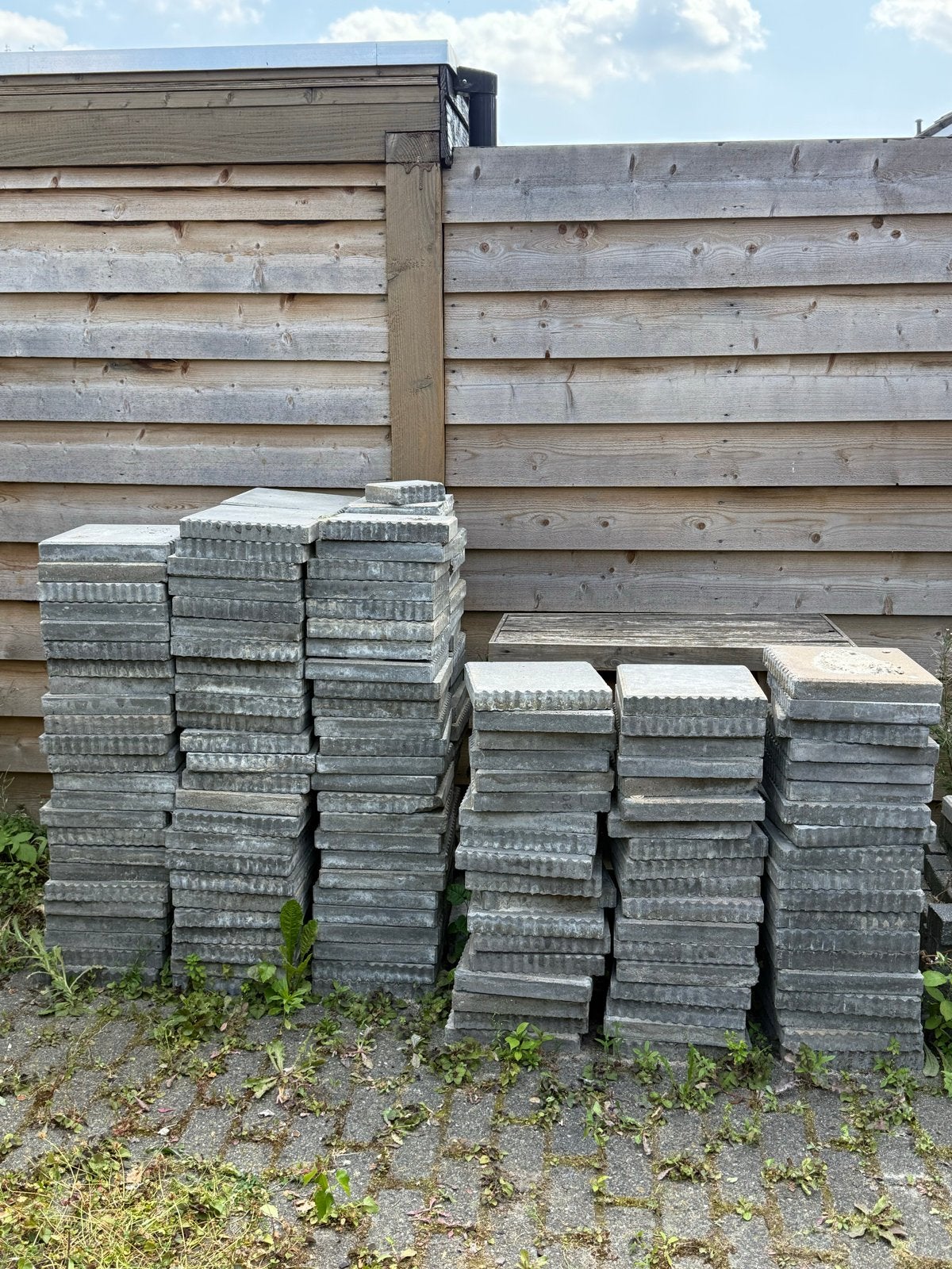 GRATIS AF TE HALEN STOEPTEGELS, Ophalen, Overige materialen, Gebruikt, 20 tot 40 cm