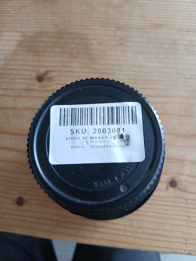 Nikon AF Nikkor 28mm f/3.5-5.6 lens, Ophalen, Nikon, Groothoeklens, Zo goed als nieuw