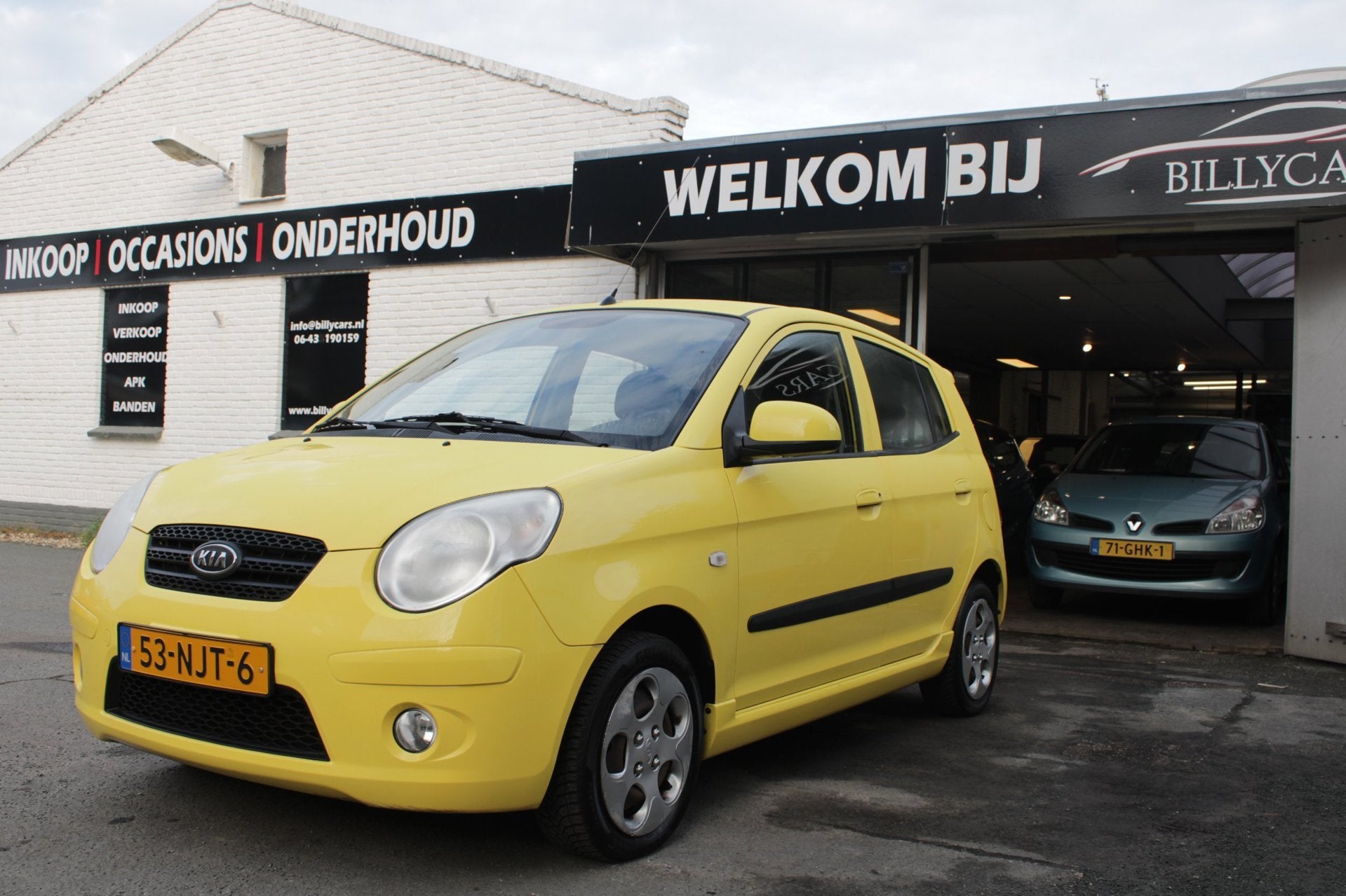 Kia Picanto 1.0 Seven /Airco / APK Nieuw / Nieuwe Koppeling, Auto's, Stof, Zwart, 4 cilinders, 400 kg
