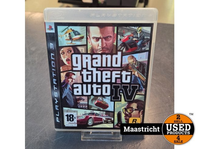 PS3 Game | Grand Theft Auto 4, Spelcomputers en Games, Games | Sony PlayStation 3, Zo goed als nieuw