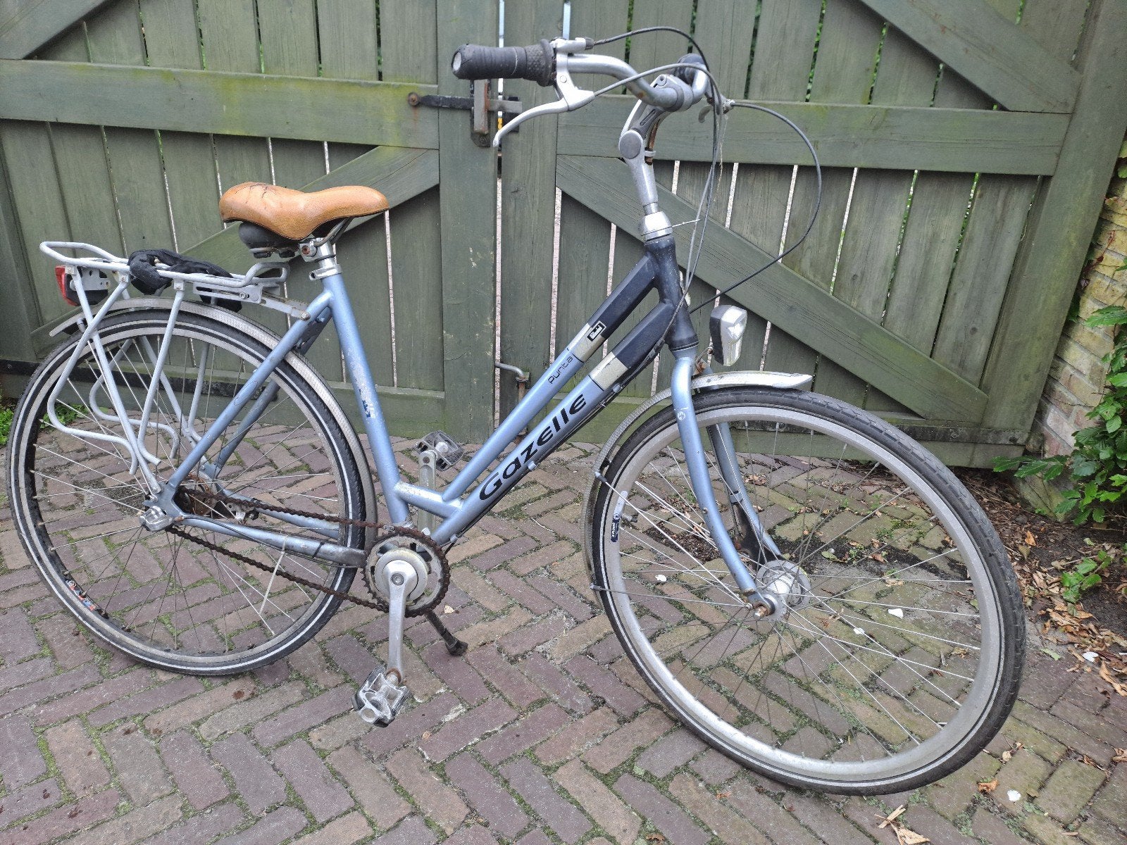 gazelle stationsfiets damesfiets, Versnellingen, Ophalen of Verzenden, Gazelle, 53 tot 56 cm