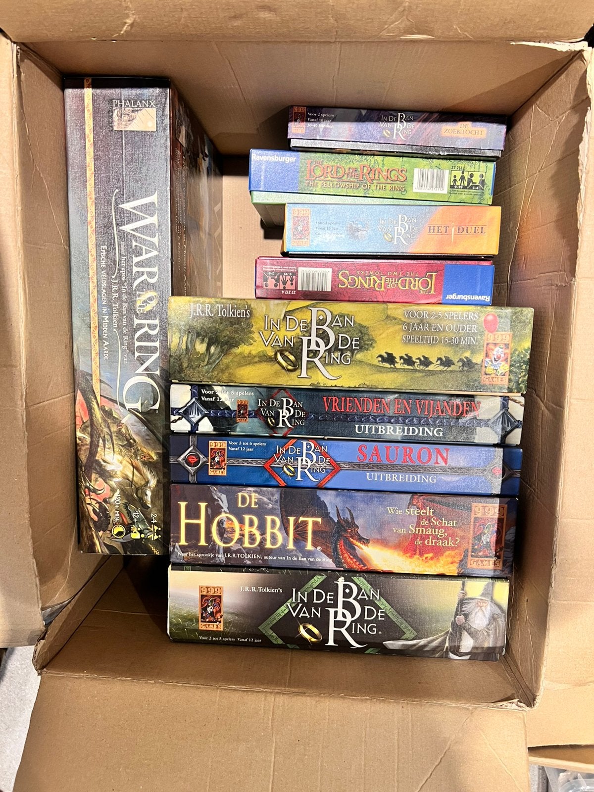 bordspellen Tolkien’s The Lord of the Rings / Hobbit, Ophalen of Verzenden