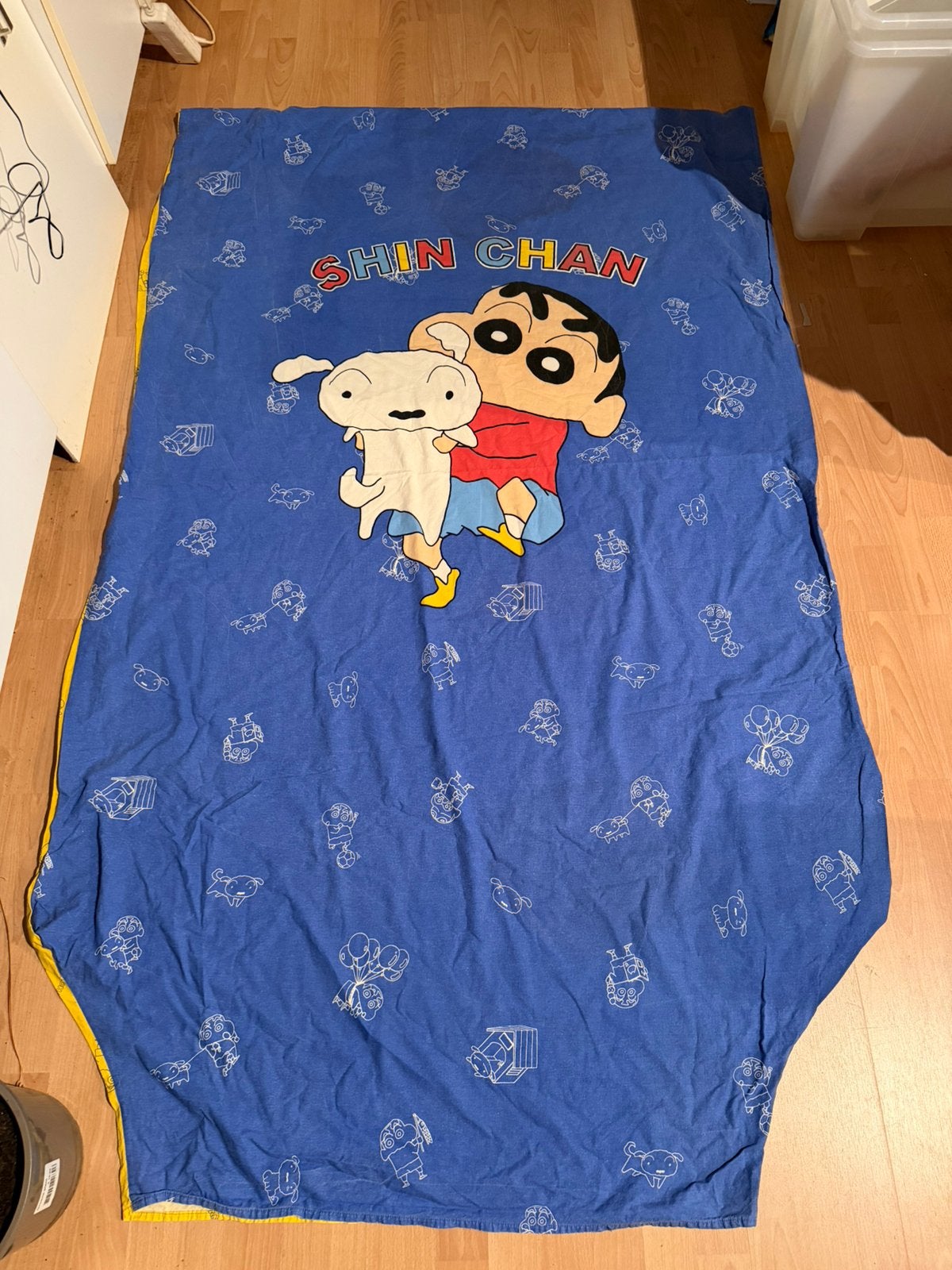 Shin Chan oldskool dekbed overtrek, Ophalen of Verzenden, Gebruikt