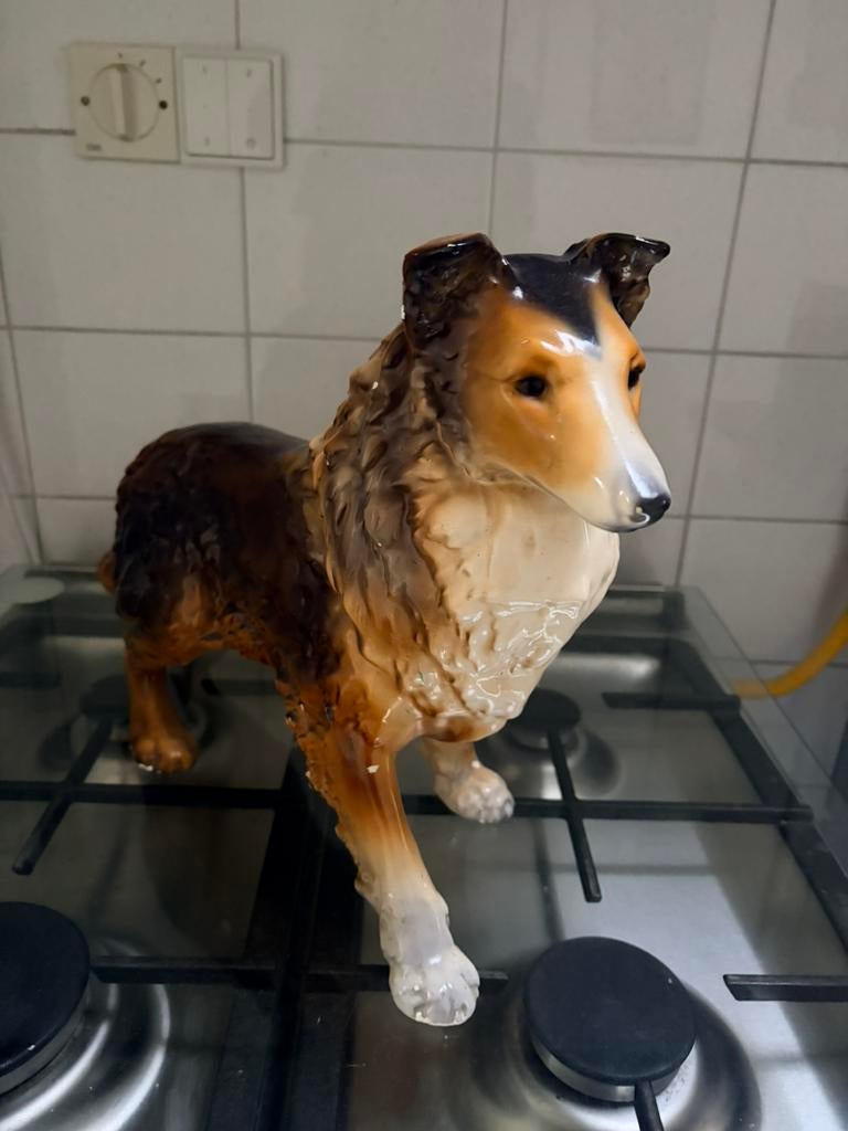 Collie beeld, Ophalen, Gebruikt, Dier