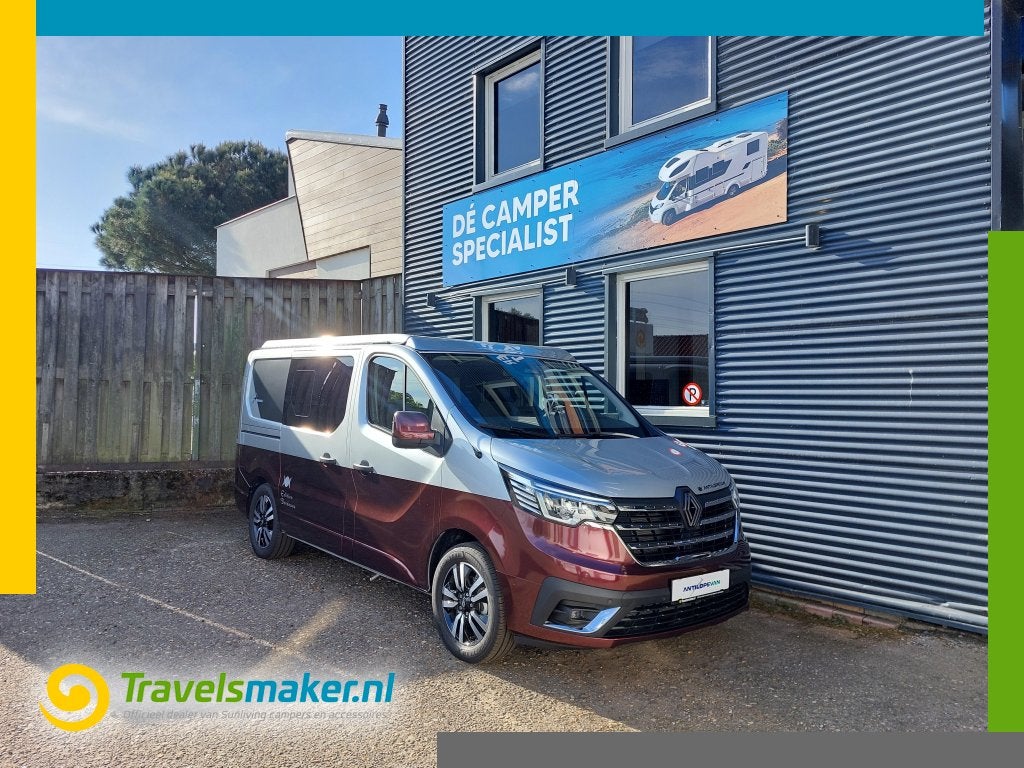Antilope VAN Flex Confort PLUS Edition Bordeaux 100% complee, Caravans en Kamperen, Overige merken, Chemisch toilet, Buscamper of Camperbus