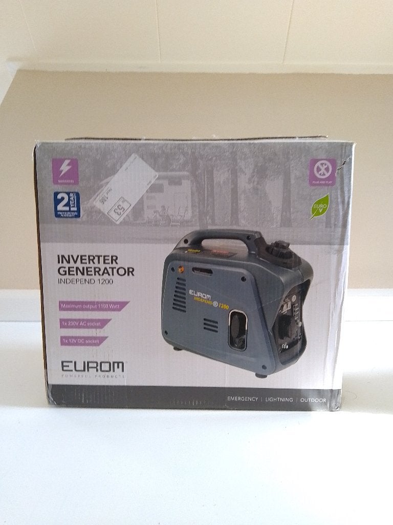 Generator, Ophalen, Benzine, Nieuw, Geluidgedempt
